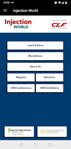 Android application Injection World magazine screenshort