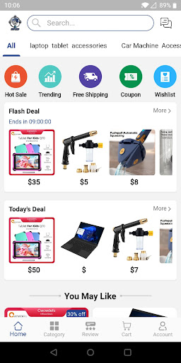 Android application Start Group - Store screenshort
