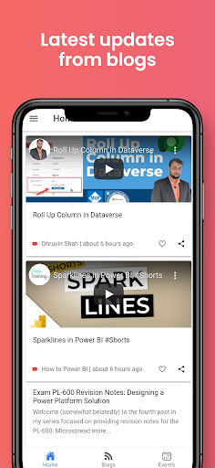 Android application D365 screenshort