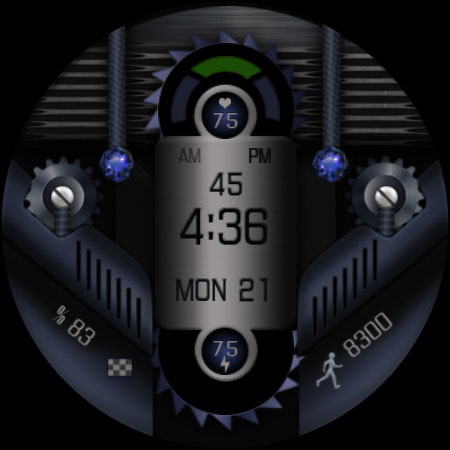 W-Design WOS063 - Watch Face Screen 3