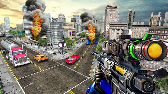 Sniper Traffic Shooting games 1.13 APK screenshots 6