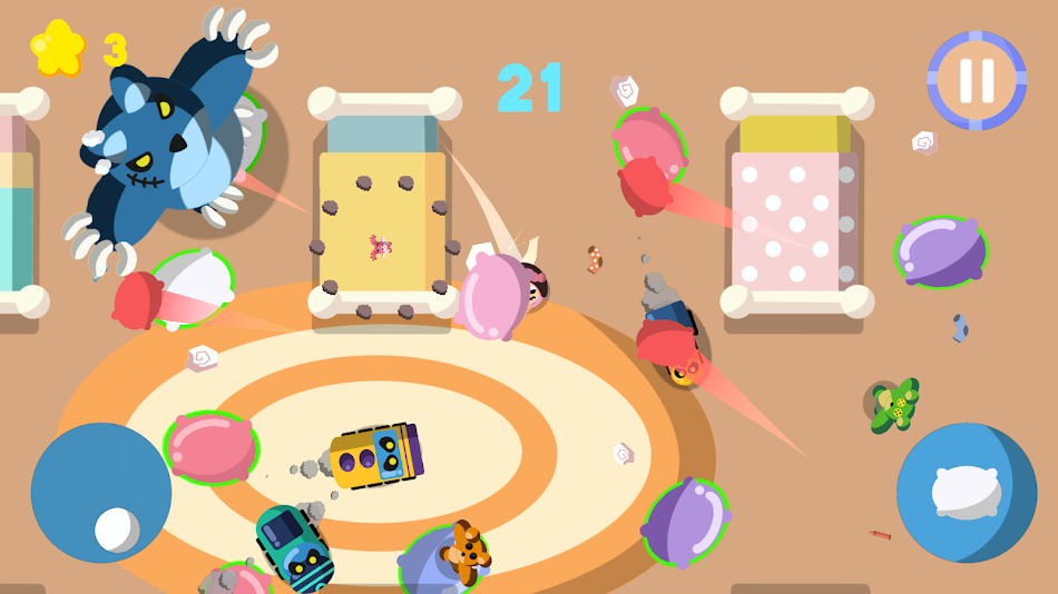 #2. Bedroom Bash (Android) Podle: Adknown Games