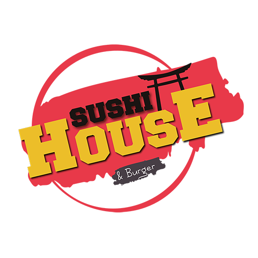 Sushi House & Burger logo