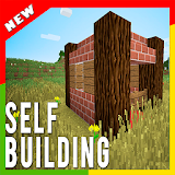 MOD Self Building House MCPE icon