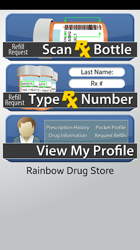Android application Rainbow Drug Store screenshort
