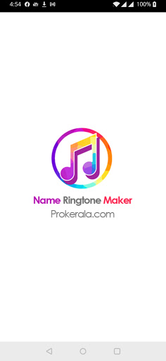 Android application Name Ringtone Maker screenshort