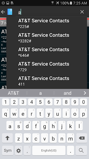 Contacts Manager Screen 3