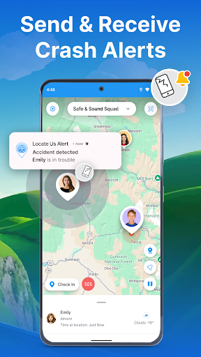 Screenshot of Locate Us: Location Tracker