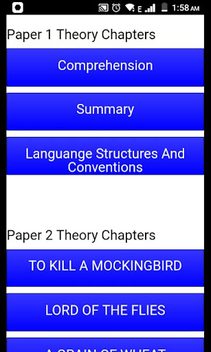 Grade 12 English FAL Screen 2