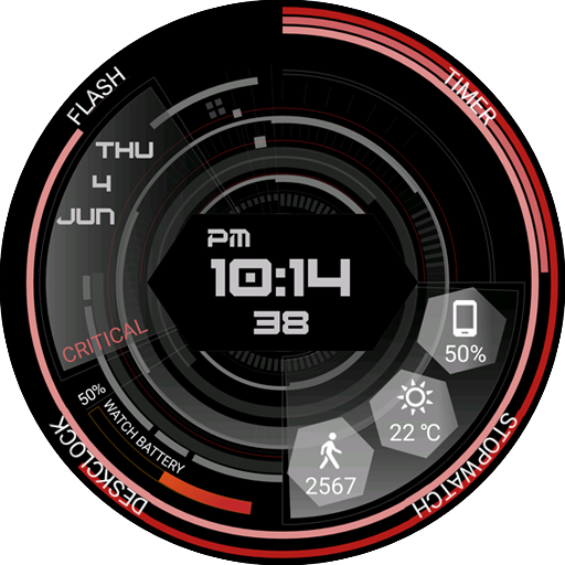 Critical GUI Watch Face Latest Icon