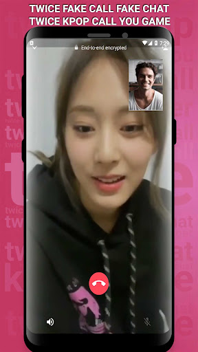 Android application Twice Video Call Game screenshort