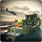 Stickman Army Criminal Transport Ship Simulator icon