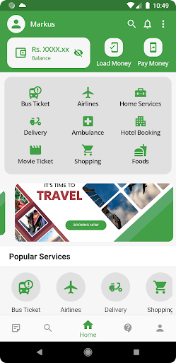 SewaApp Screen 2