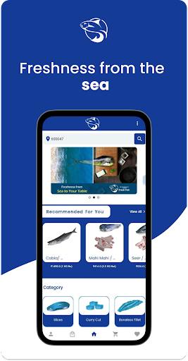 Android application FreshFish screenshort