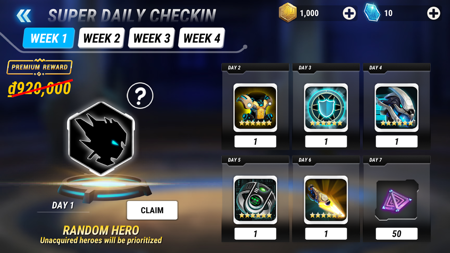 Heroes Infinity Premium (Mod Money)