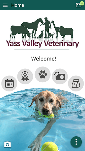 Android application Yass Vet screenshort