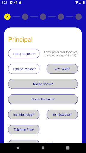 TDKOM: Gestão de Vendas Screen 3
