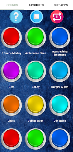 Android application Super Police Ringtones screenshort