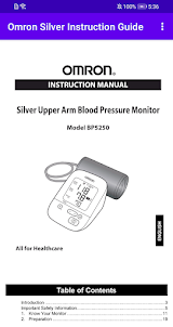 Omron Silver Instruction Guide
