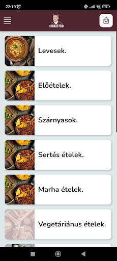 Android application Charlie Peak screenshort