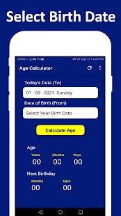 Age Calculator by Date of Birth | Date calculate 1.0.1 APK + Mod (Unlimited money) untuk android