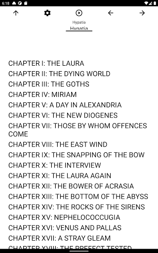 Book, Hypatia Screen 3