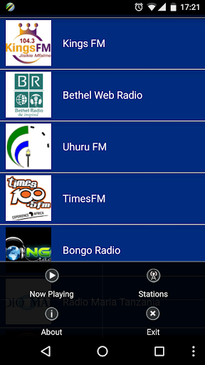 Radio Tanzania Screen 3