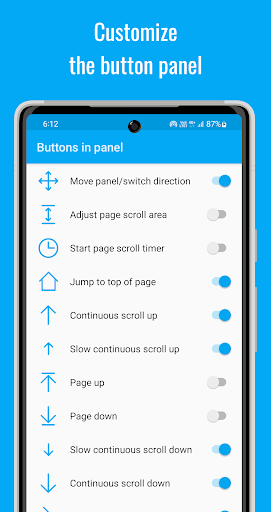 Screenshot of Flex: Multi-Speed Auto Scroll