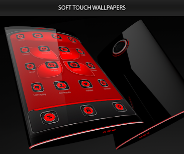 Soft Touch Red Theme For PC 2