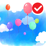 Happy Color Balloon Free LWP icon