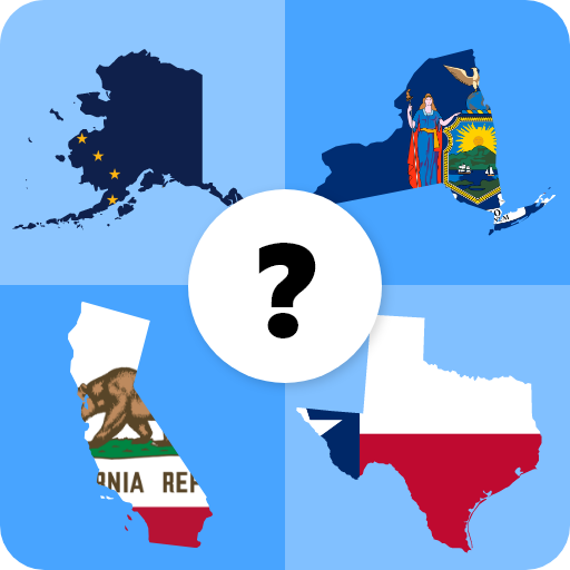 US State Quiz - USA Map Quiz  Icon