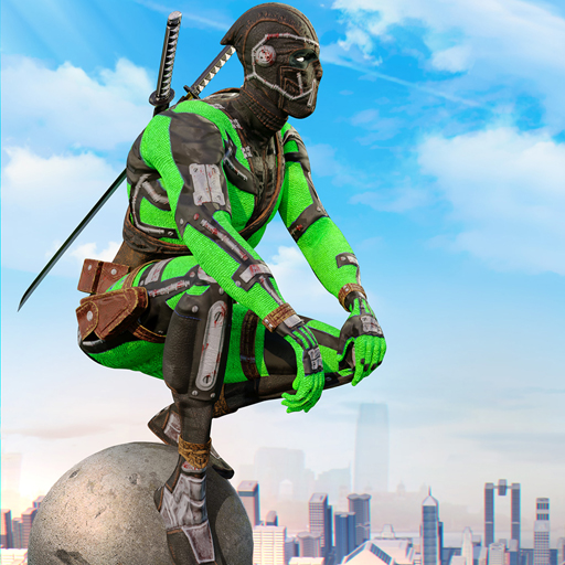 Logo Green Rope Hero: Vegas City
