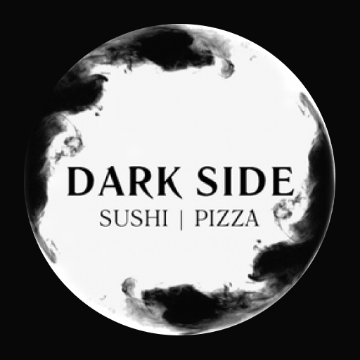Darkside - sushi/pizza logo