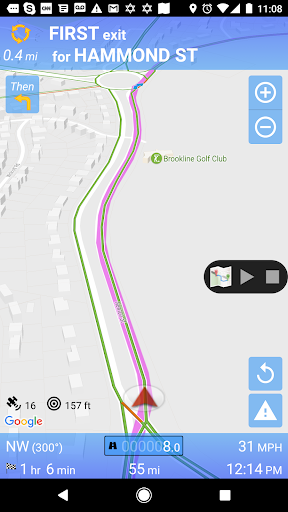 Screenshot of SmartRVRoute 2 RV Navigation