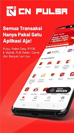 Android application CN Pulsa – Agen Pulsa & PPOB screenshort