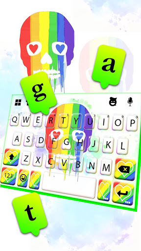 Pride Love Skull Theme Screen 3