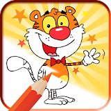 Coloring Book Animals Page Kid icon