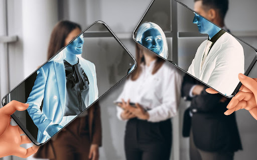 X-ray scan tool photo filter