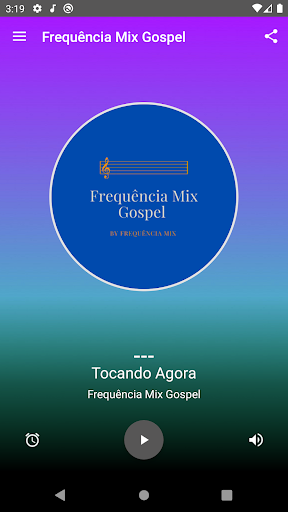 Android application Frequência Mix Gospel screenshort