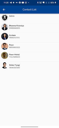 Android application Lawyers Directory India screenshort