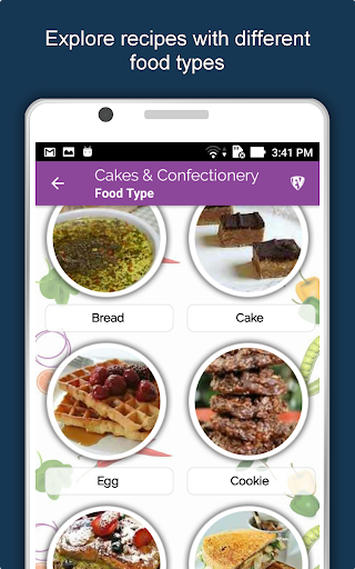 Screenshot of Cake Recipes, Baking Recipes