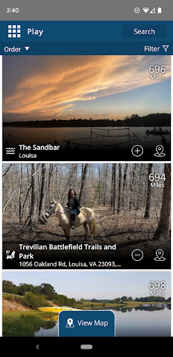 Screenshot of Visit Louisa