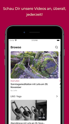 Android application LallaVilasTV screenshort