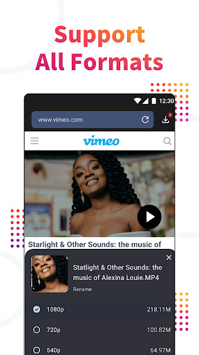 Video indirici: Video indirmek ekran görüntüsü