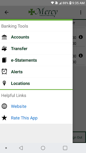 Mercy Federal Mobile Screen 3