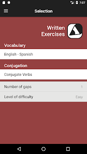 Spanish Verbs & Conjugation – VerbForms Patched APK 5