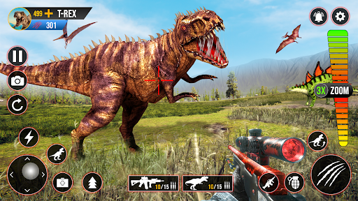 Dinosaur Hunting Shooting Game