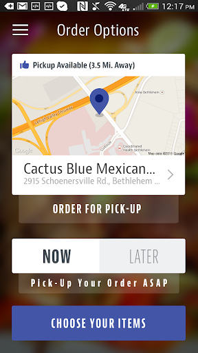 Cactus Blue Restaurant Screen 2