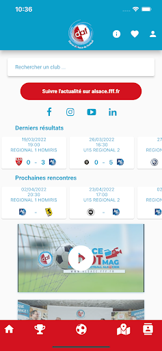 District Alsace Football Screen 3