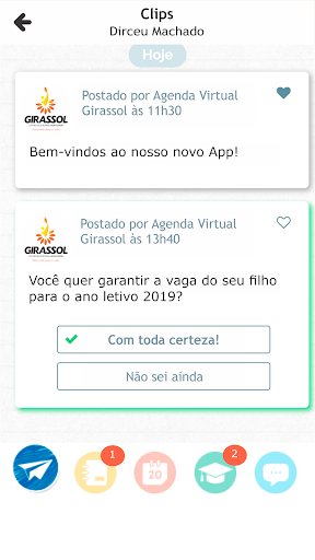 Agenda Virtual Girassol Screen 3